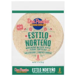 Don Pancho® 8-Inch Nortena Flour Tortillas, 8 ct