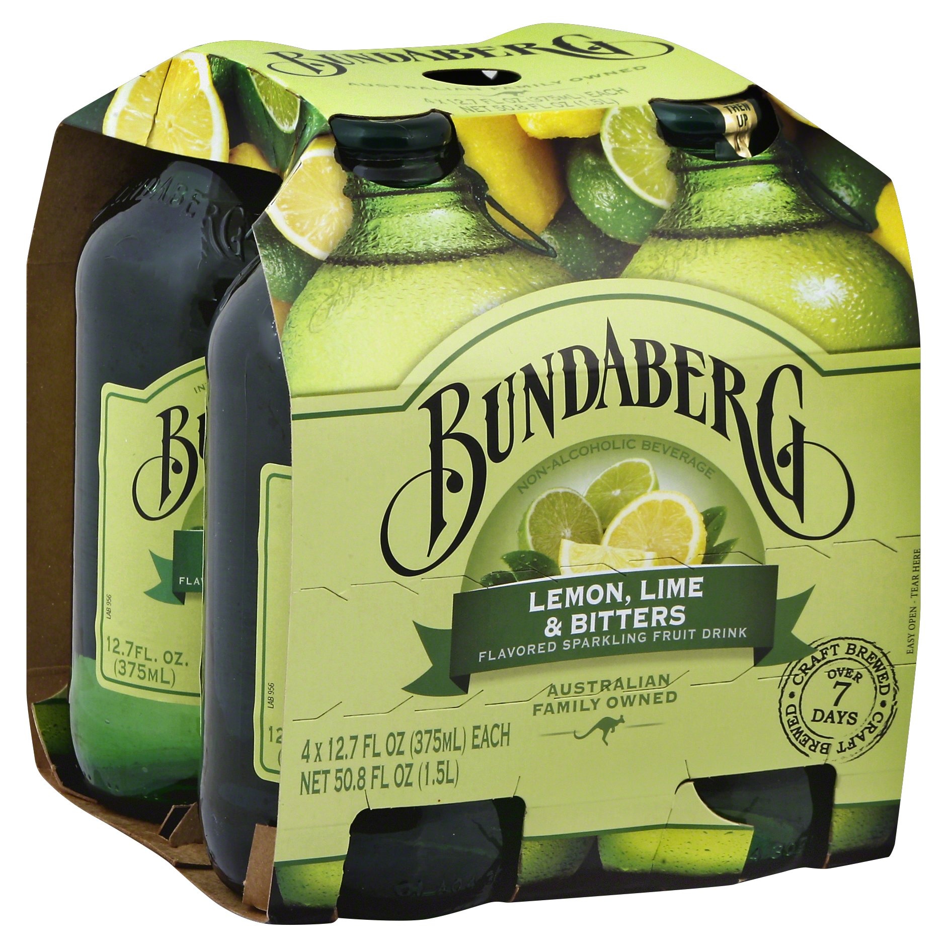 Bundaberg Lemon Lime Bitters 4 ct Shipt