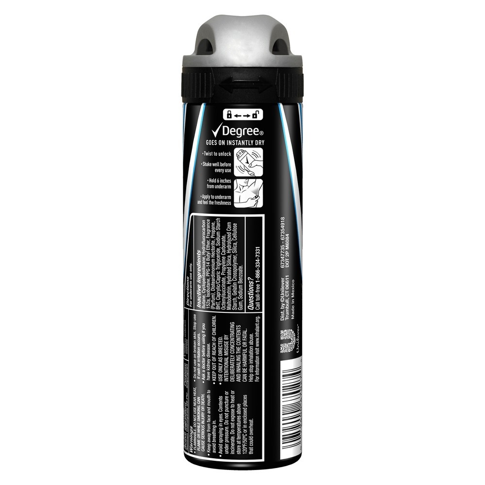 slide 3 of 4, Degree Men Antiperspirant Deodorant Dry Spray Fresh, 3.8 oz