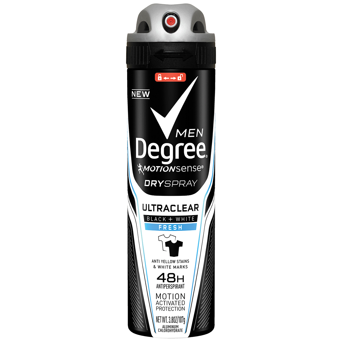 slide 2 of 4, Degree Men Antiperspirant Deodorant Dry Spray Fresh, 3.8 oz