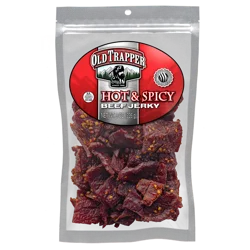 Old Trapper Hot & Spicy Beef Jerky - 10 oz