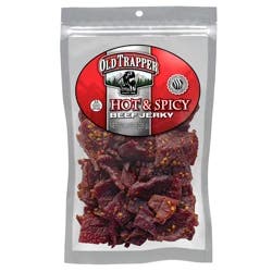 Old Trapper Hot & Spicy Beef Jerky - 10 oz