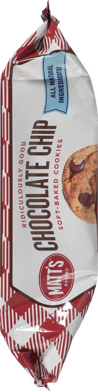 slide 4 of 5, Matt's Bakery Soft-Baked Chocolate Chip Cookies 10.5 oz, 10.5 oz