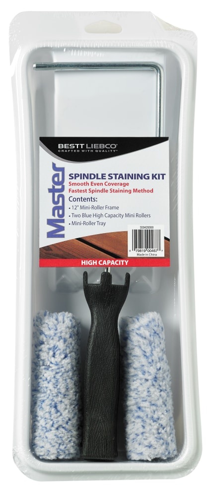 slide 1 of 1, Bestt Liebco Master Mini Rollers Spindle Staining Kit, 4 ct