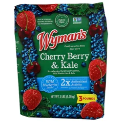 Wyman's Frozen Strawberry Blueberry & Cherry with Kale
