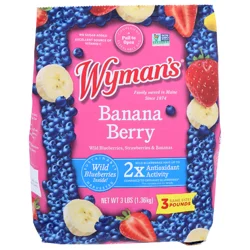 Wyman's Frozen Banana Berry with Wild Blues
