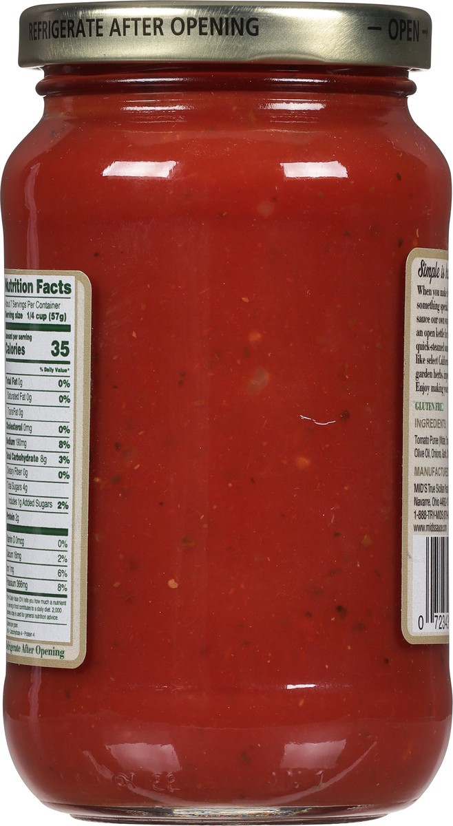 slide 7 of 9, Mid's Pizza Sauce - 14 oz, 14 oz