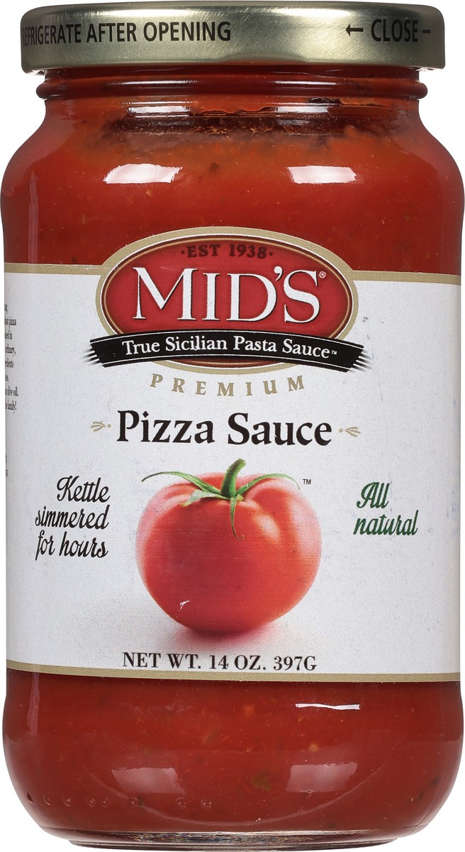 slide 2 of 9, Mid's Pizza Sauce - 14 oz, 14 oz