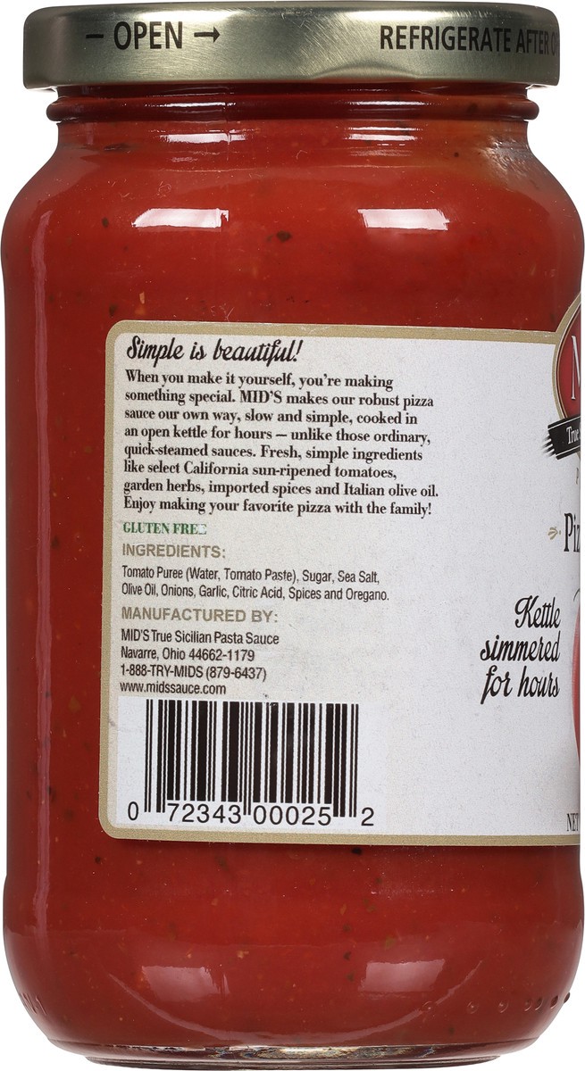 slide 8 of 9, Mid's Pizza Sauce - 14 oz, 14 oz