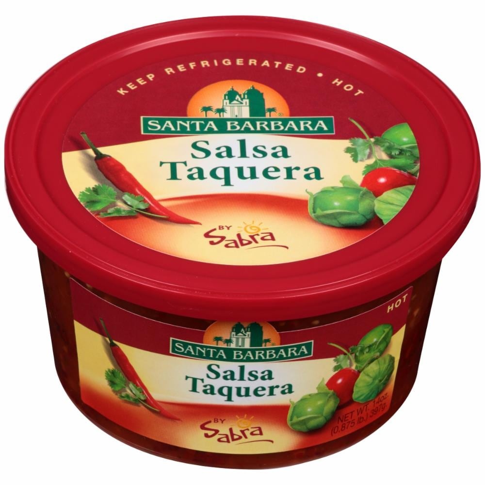 slide 1 of 1, Santa Barbara Hot Taquera Salsa, 14 oz