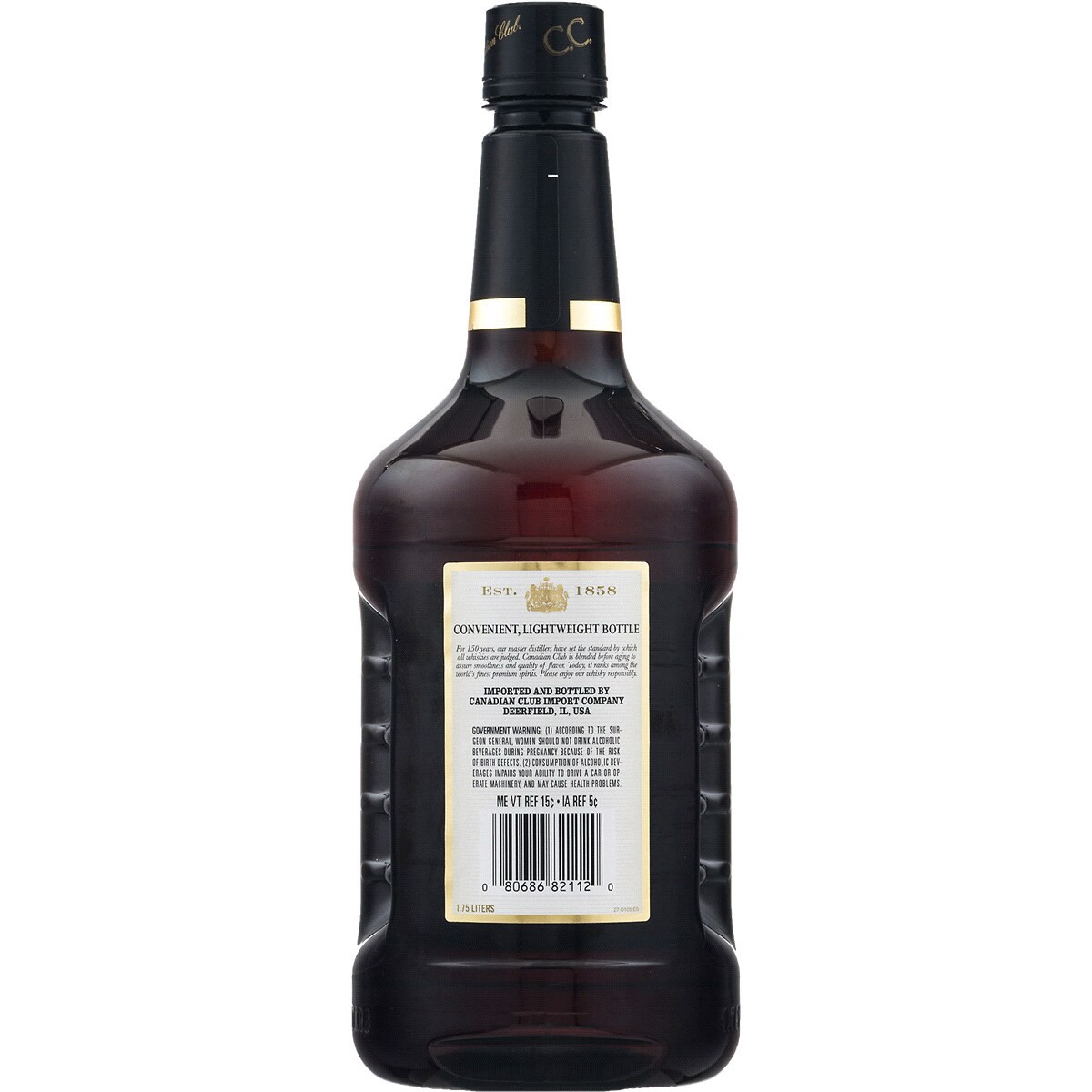 slide 2 of 3, Canadian Club Whiskey 1.75 lt, 1.75 liter