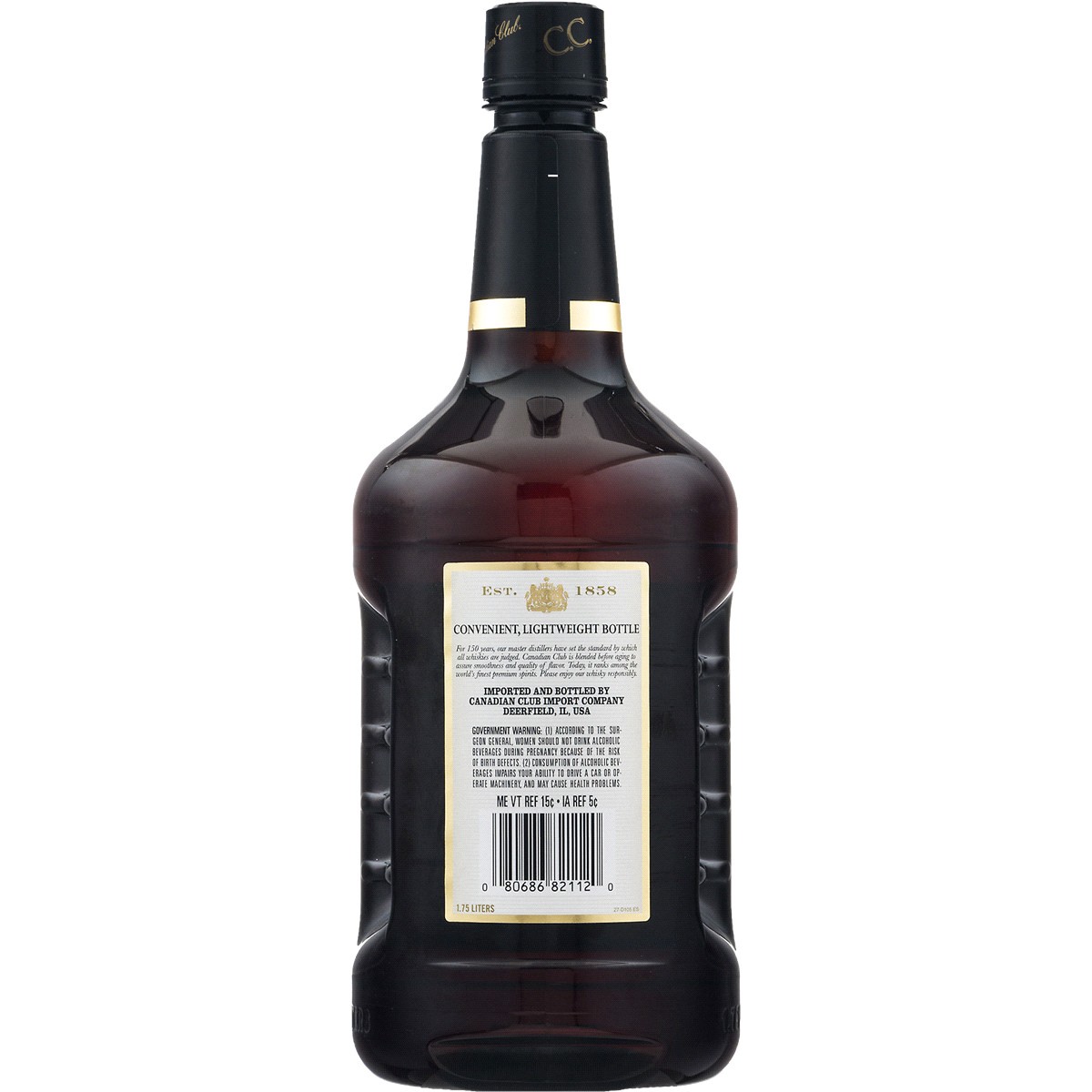 slide 2 of 3, Canadian Club Whiskey 1.75 lt, 1.75 liter