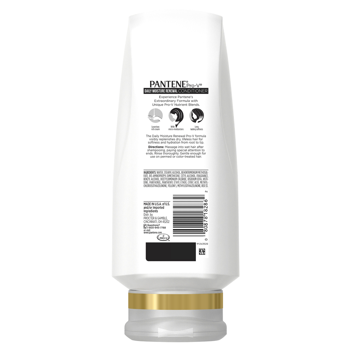 slide 4 of 4, Pantene Pro-V Daily Moisture Renewal Conditioner - 17.7 fl oz, 17.7 fl oz