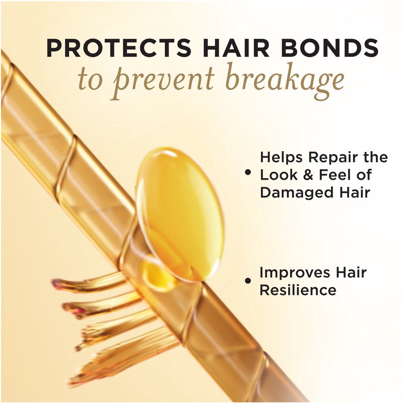 slide 2 of 4, Pantene Hair Serum, Split Ends Hair Treatment, for Frizzy and Damaged Hair No scent, 3.2 fl oz