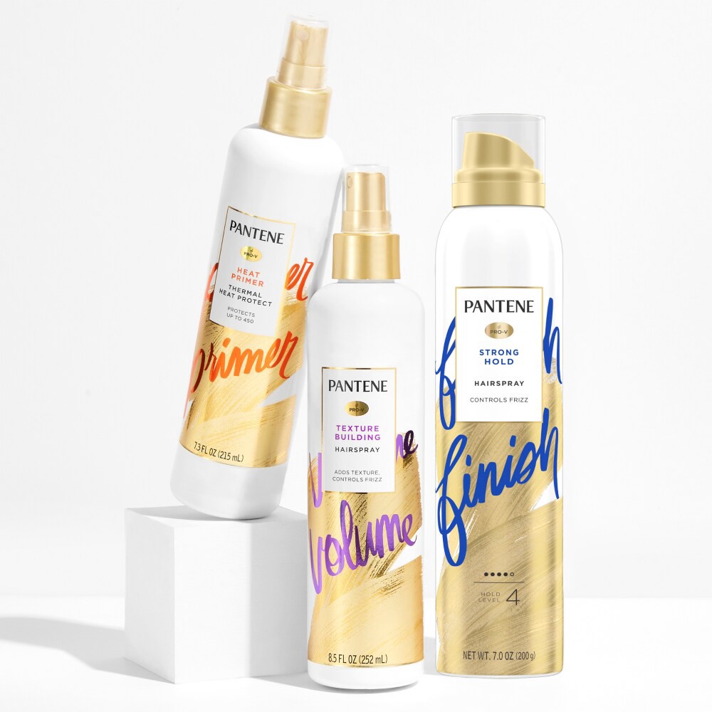 slide 6 of 6, PANTENE Pro-V Strong Hold Level 4 Hairspray, 7.0 oz, 7 oz