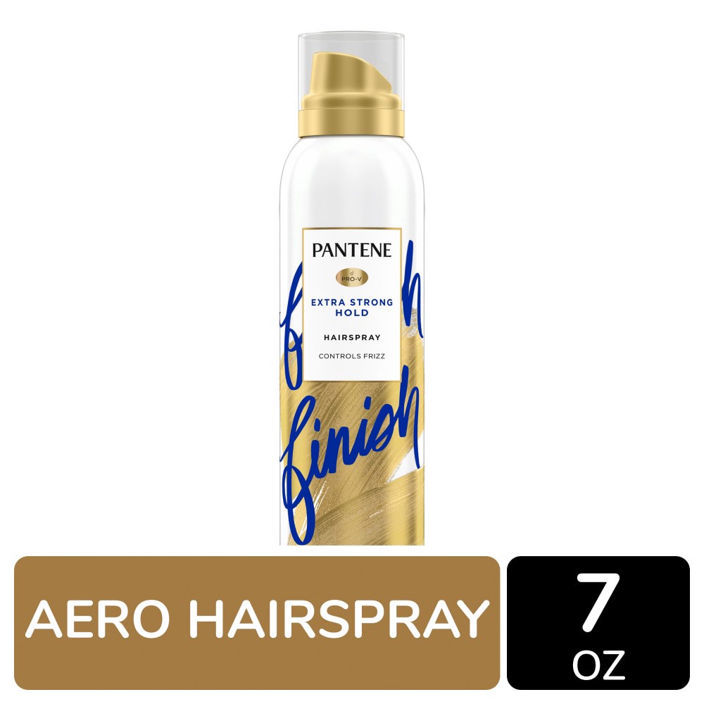 slide 3 of 6, PANTENE Pro-V Extra Strong Hold Level 5 Hairspray, 7.0 oz, 7 oz