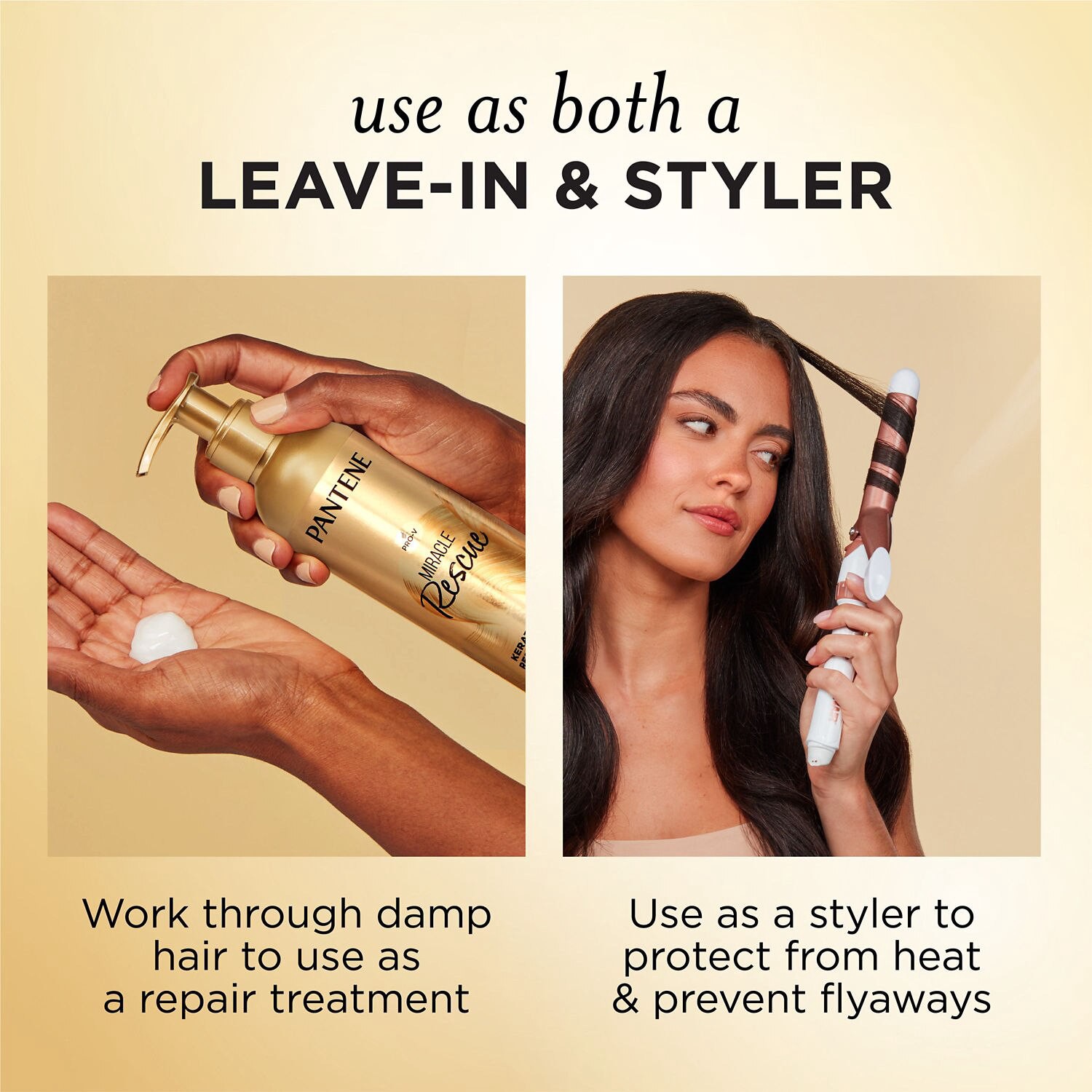 slide 5 of 7, Pantene Pro-V Miracle Rescue Keratin Leave-In Repair Treatment, 7.6 Oz, 7.6 oz