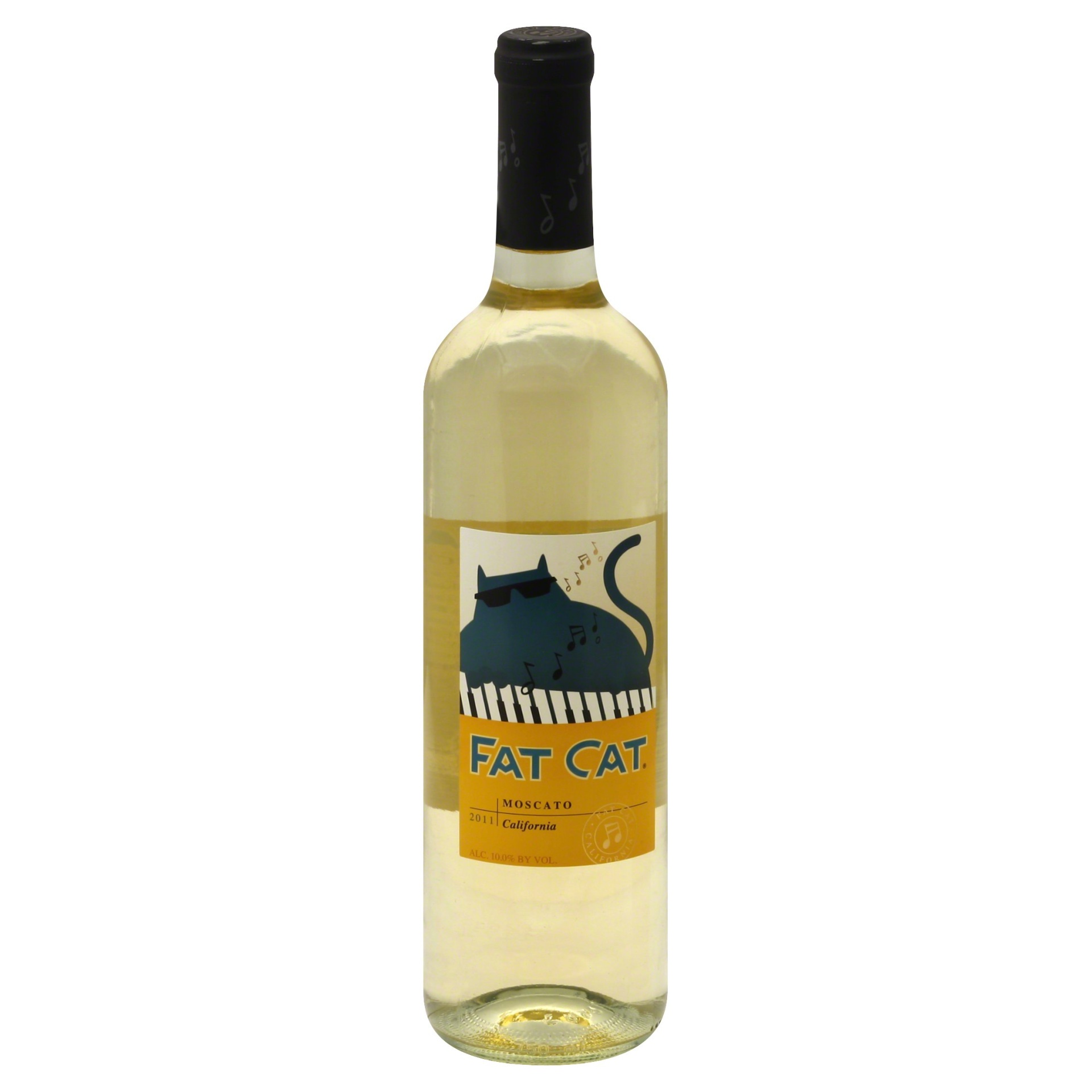 slide 1 of 1, Fat Cat Cellars Fat Cat Moscato'11, 750 ml