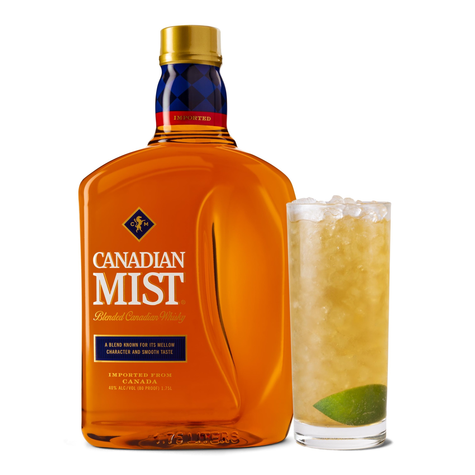 slide 2 of 3, Canadian Mist Blended Canadian Whisky 1.75l Plastic Bottle 80 Proof, 1.75 liter