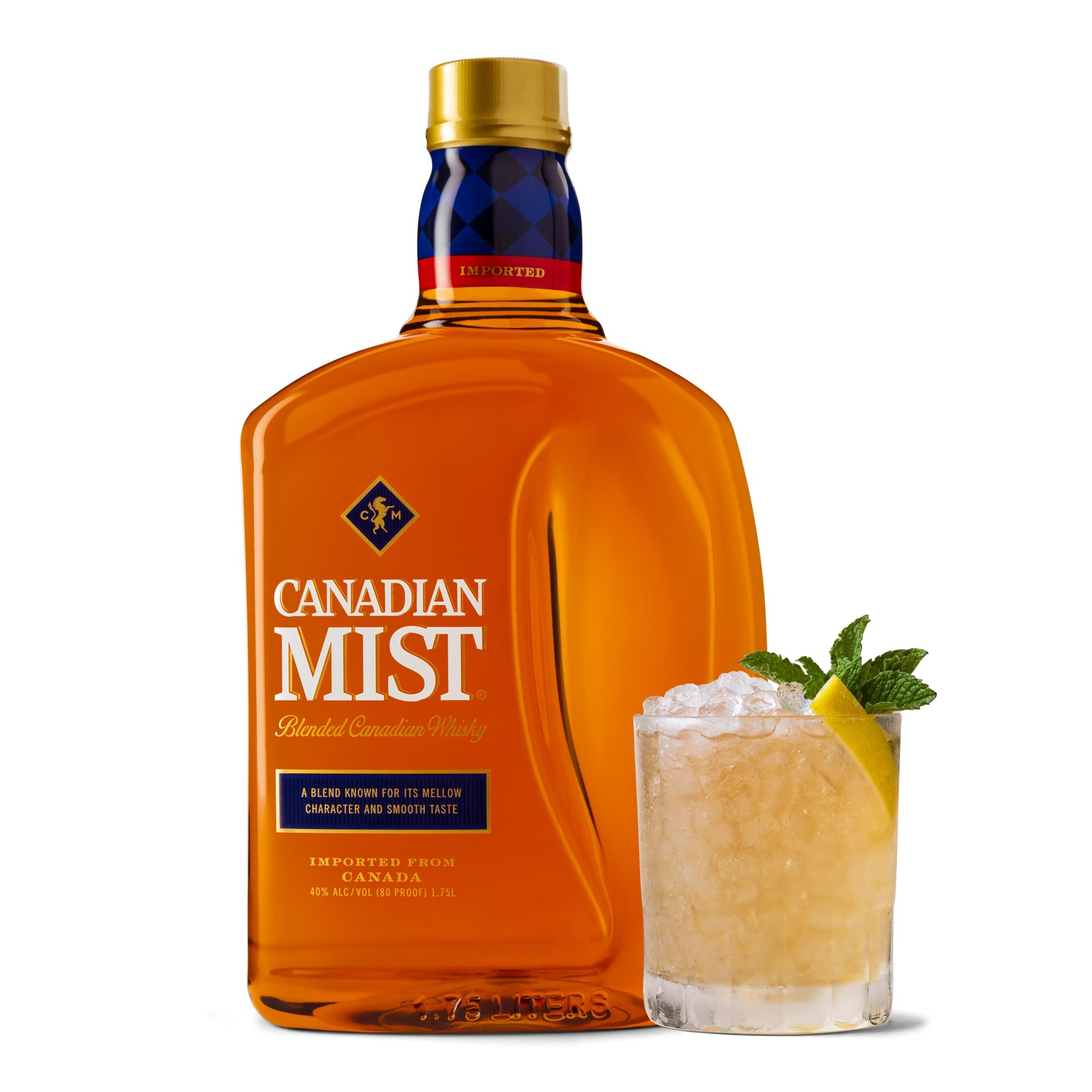 slide 3 of 3, Canadian Mist Blended Canadian Whisky, 1.75l Plastic Bottle 80 Proof, 1.75 liter