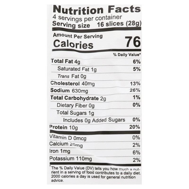 slide 2 of 5, Battistoni Uncured Turkey Napolitano Style Pepperoni 4 oz, 4 oz