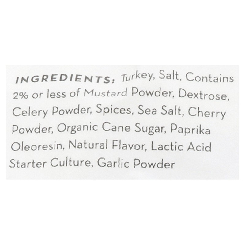 slide 3 of 5, Battistoni Uncured Turkey Napolitano Style Pepperoni 4 oz, 4 oz