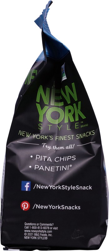 slide 3 of 5, New York Style Bagel Crisps, Sea Salt - 6 oz, 6 oz