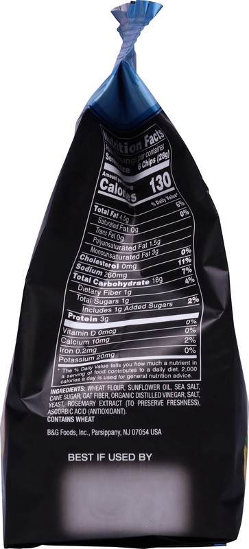 slide 2 of 5, New York Style Bagel Crisps, Sea Salt - 6 oz, 6 oz