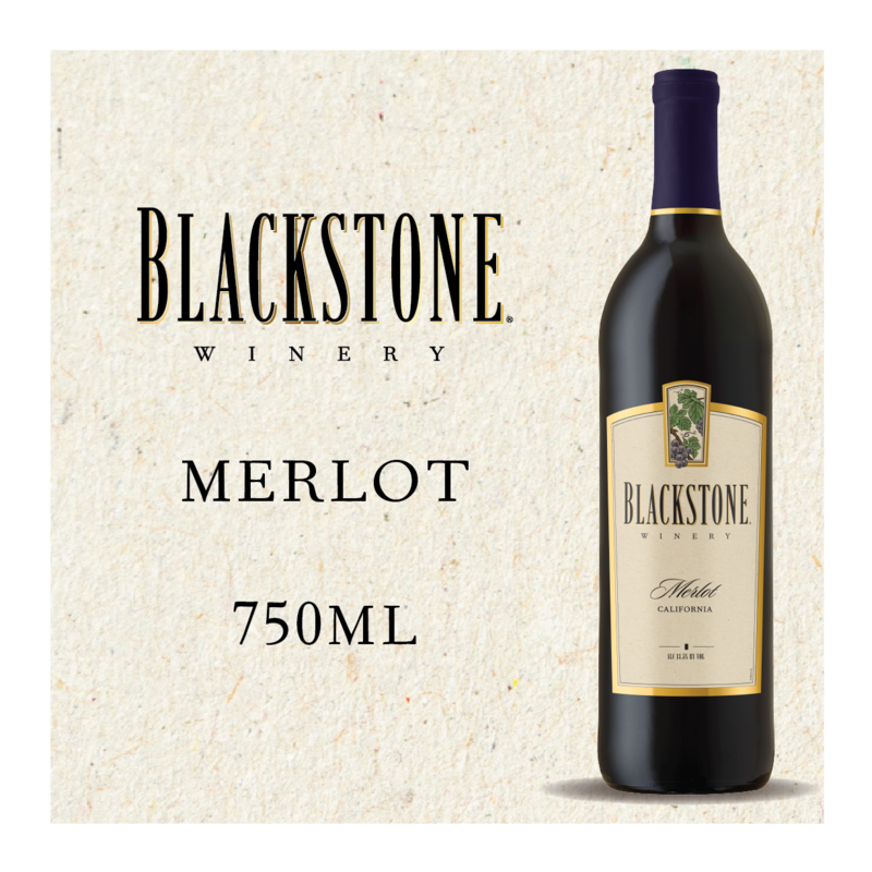 slide 2 of 3, Blackstone Winemakers Select Merlot Red Wine 750ml, 750 ml
