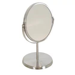 InterDesign Idesign Stainless Steel Swivel Vanity Mirror - Silver