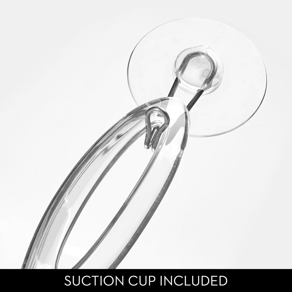 slide 3 of 4, Interdesign Euro Squeegee - Clear/Stainless Steel, 1 ct