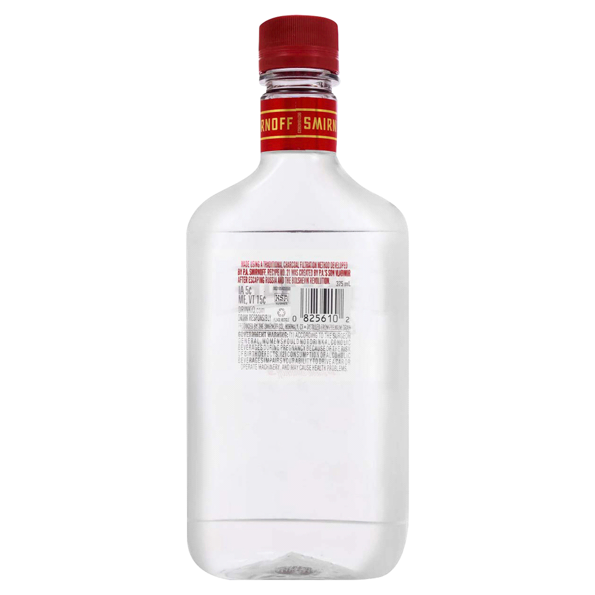 slide 2 of 2, Smirnoff Red No. 21 Vodka, 375 ml