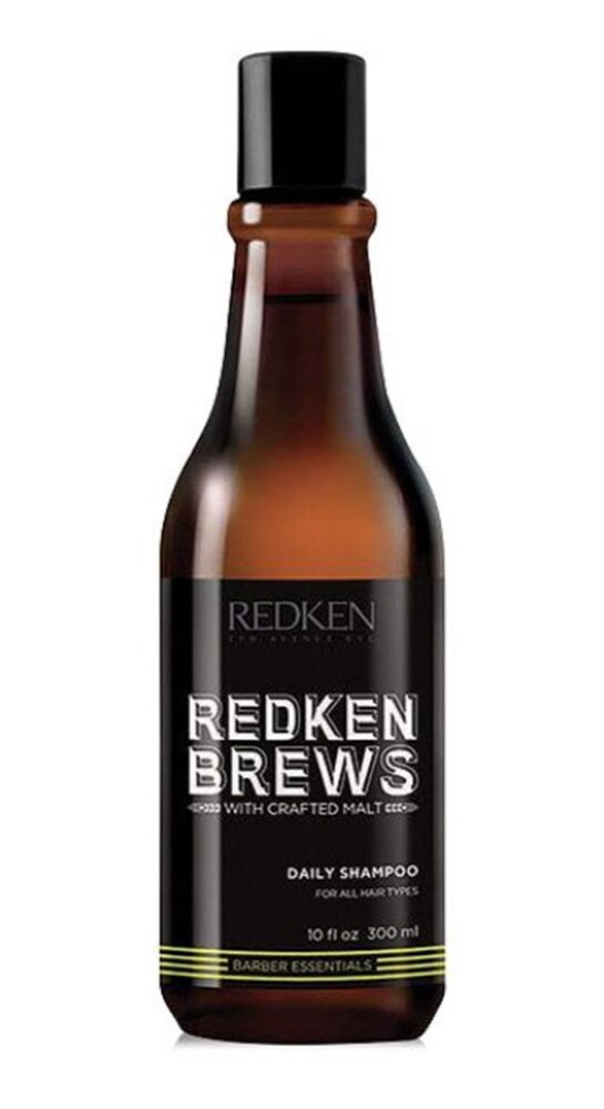 slide 1 of 1, Redken Brews Men's Daily Shampoo, 10 fl oz