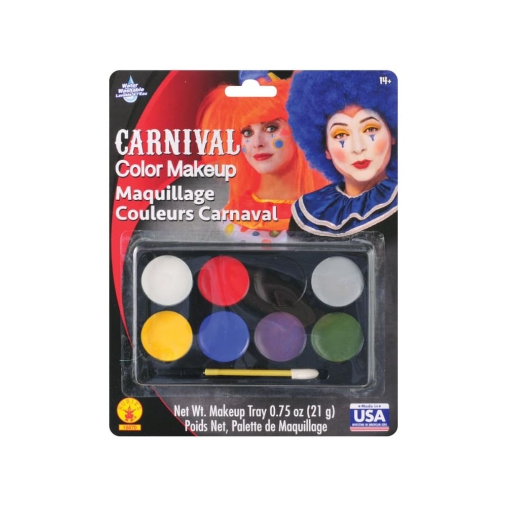 slide 1 of 1, Rubies Carnival Color Makeup Kit - One Size, 1 ct
