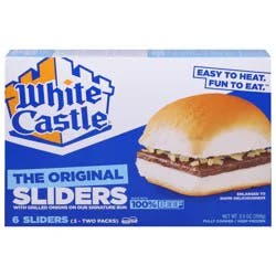 White Castle The Original Sliders 3 - 2 Packs