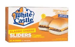 White Castle Classic Cheese Sliders- 16 ct