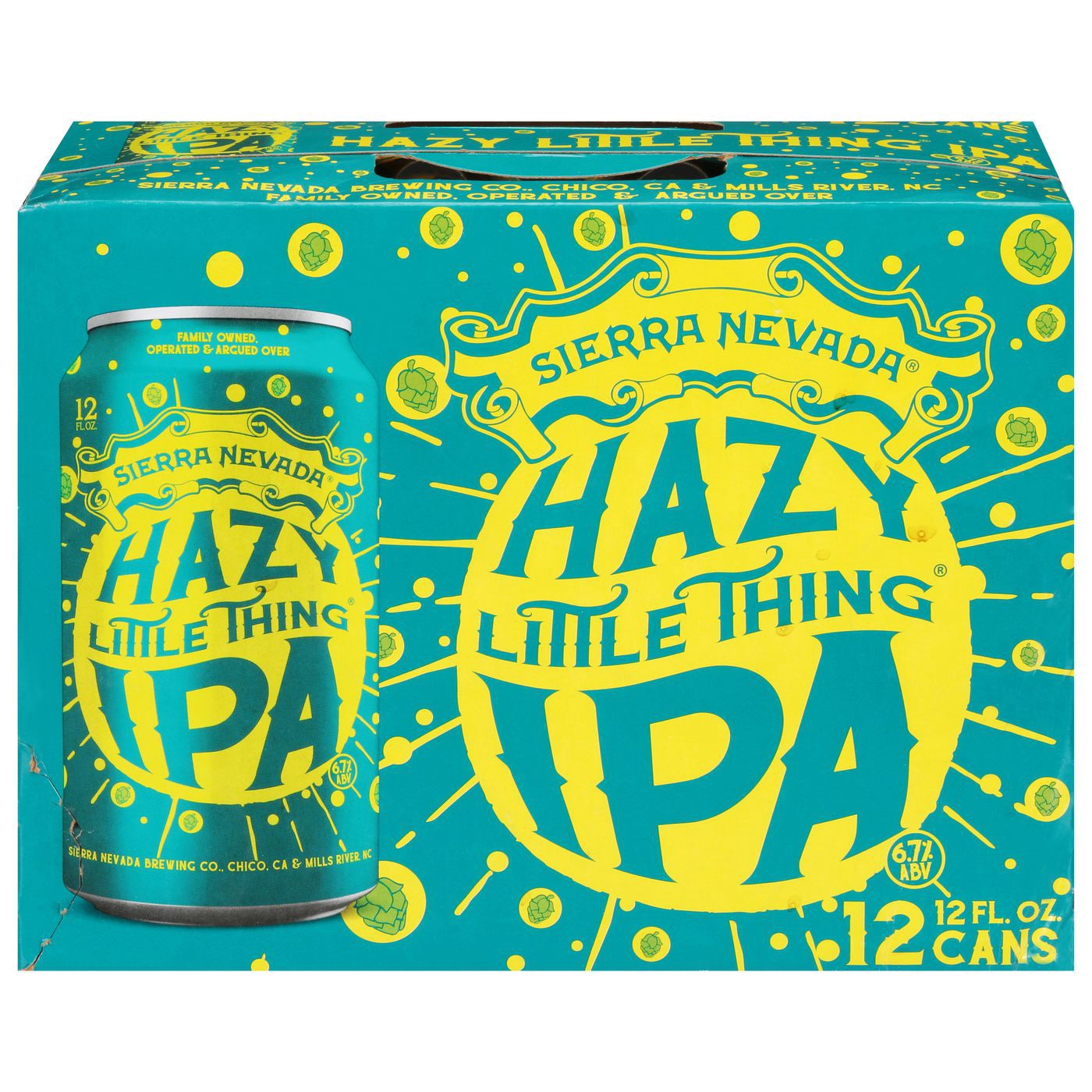 slide 1 of 1, Sierra Nevada Beer, Hazy Little Thing IPA, 12 ct