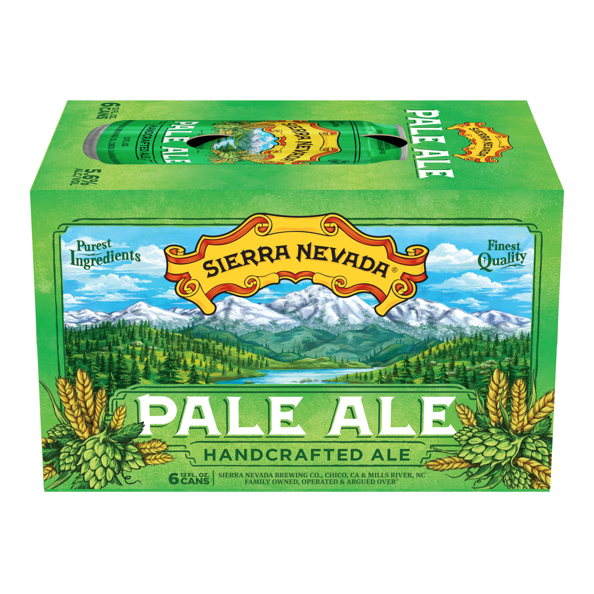 slide 4 of 5, Sierra Nevada Pale Ale 6-Pack 12oz Cans, 6 ct; 12 oz