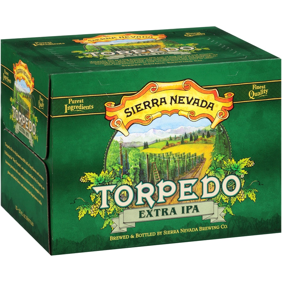 slide 4 of 6, Sierra Nevada Torpedo Extra IPA Craft Beer 12 Pack (12oz Bottles), 12 ct