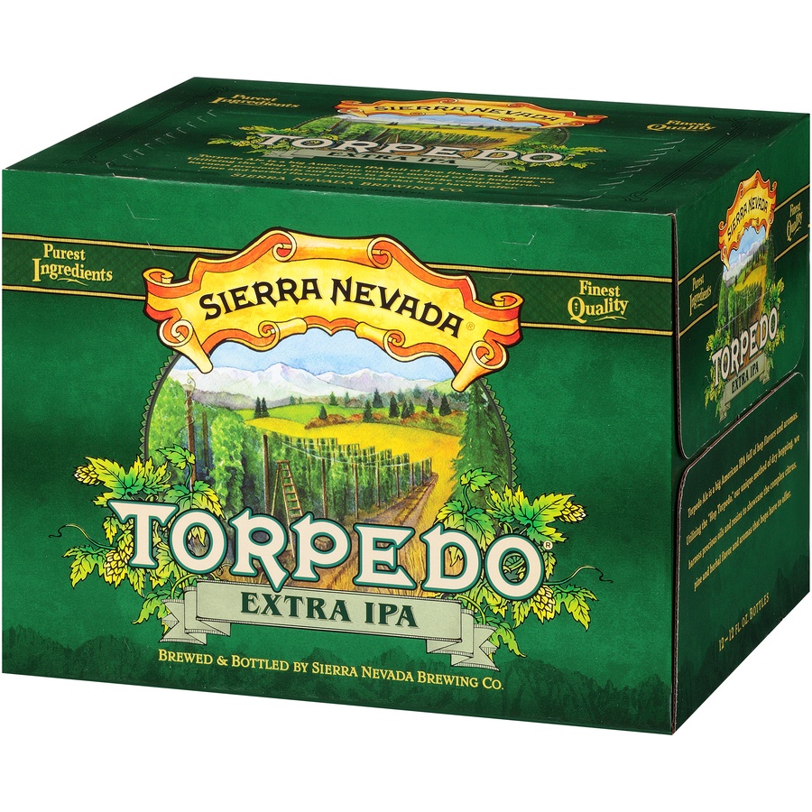 slide 5 of 6, Sierra Nevada Torpedo Extra IPA Craft Beer 12 Pack (12oz Bottles), 12 ct