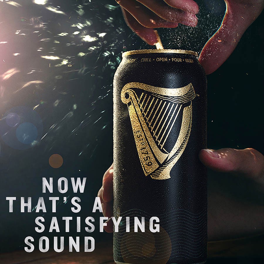 slide 4 of 5, Guinness Draught Stout Beer 4 - 14.9 fl oz Cans, 4 ct; 14.9 oz