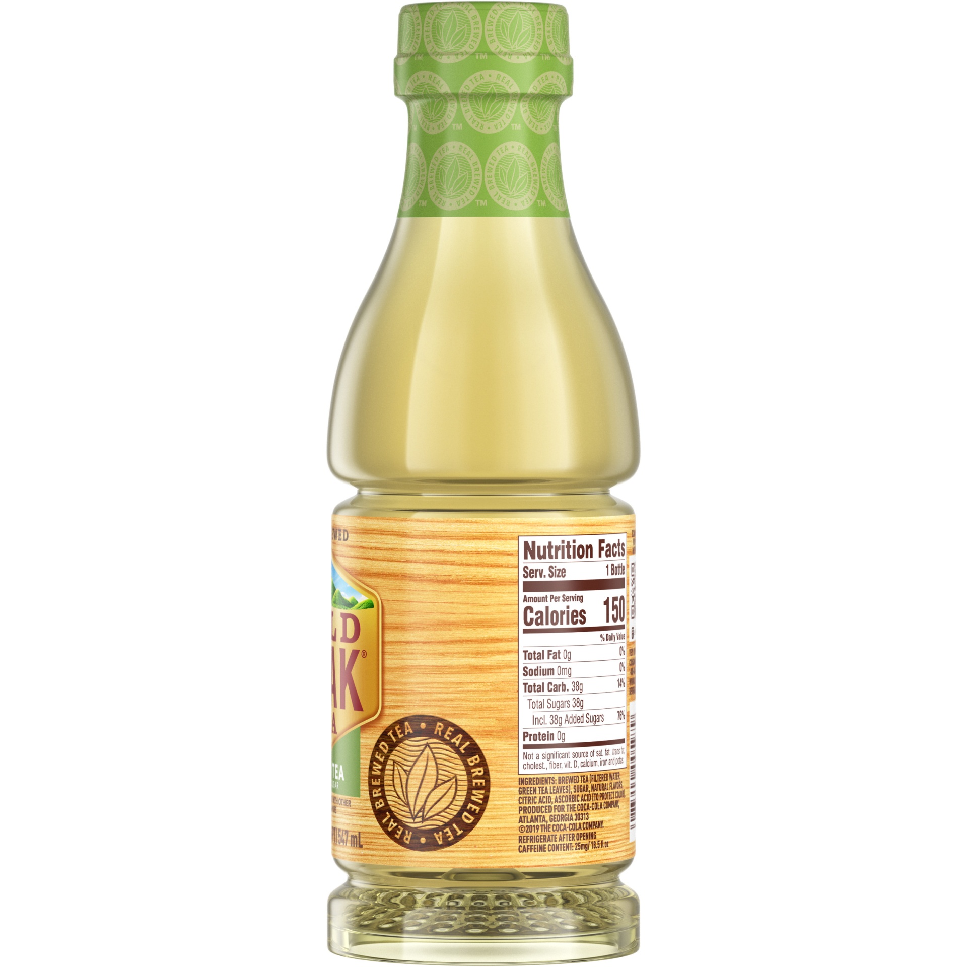 slide 10 of 10, Gold Peak Sweetened Green Tea Bottle, 18.5 fl oz, 18.5 fl oz