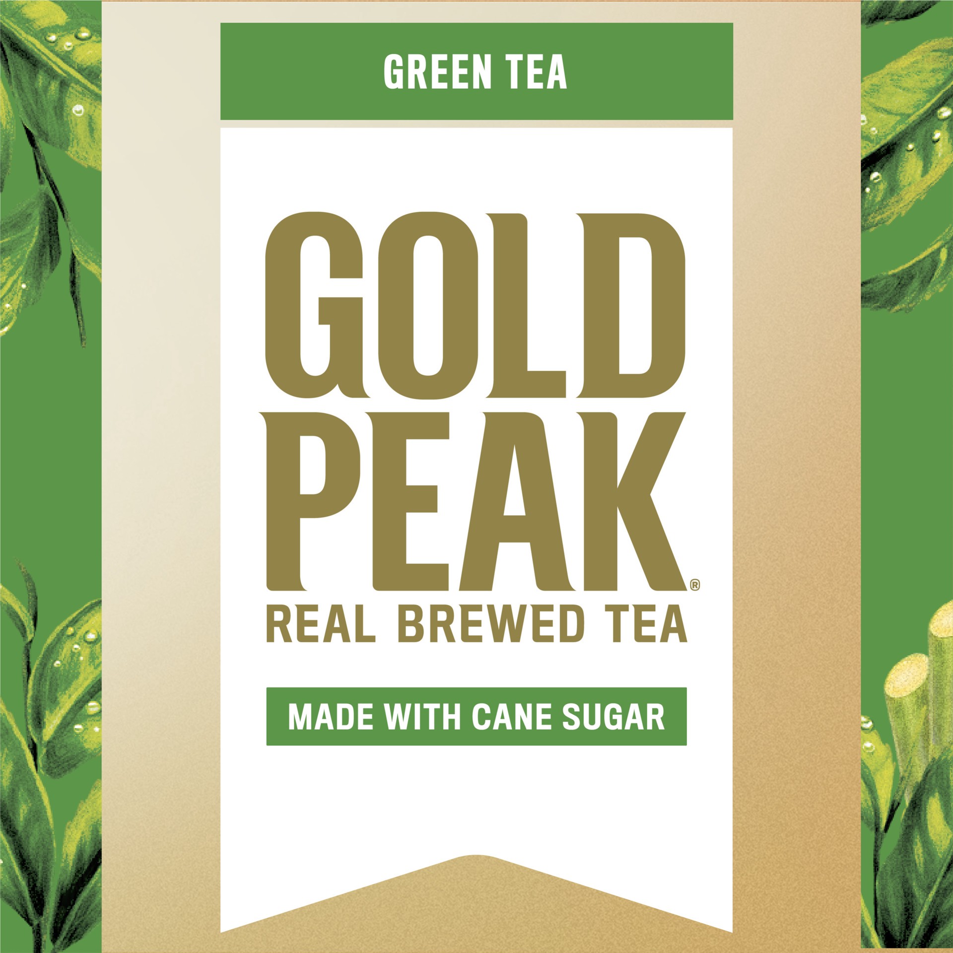slide 4 of 5, Gold Peak Sweetened Green Tea Bottle, 18.5 fl oz, 18.5 fl oz