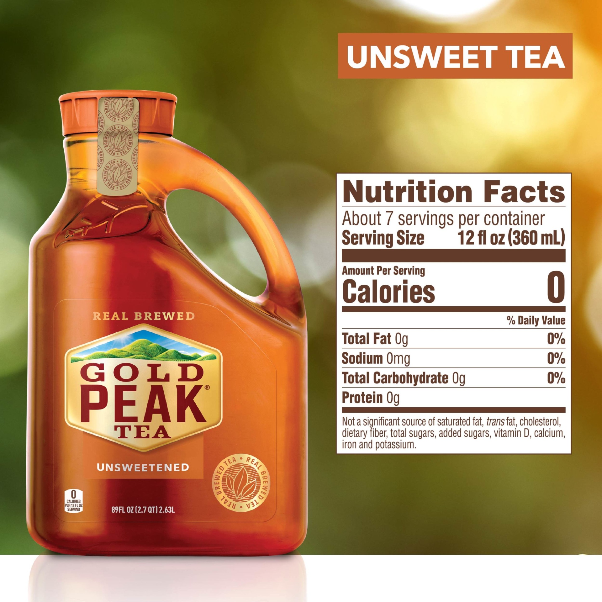 slide 10 of 12, Gold Peak Unsweetened Black Tea Bottle, 89 fl oz, 89 fl oz