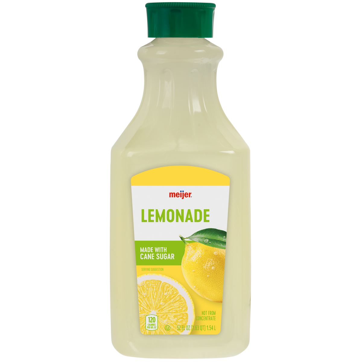 slide 1 of 5, Meijer Not from Concentrate Lemonade - 52 oz, 52 oz