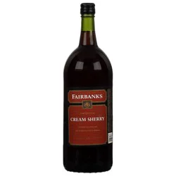 Fairbanks Cellars Cream Sherry California Wine 1.5 l