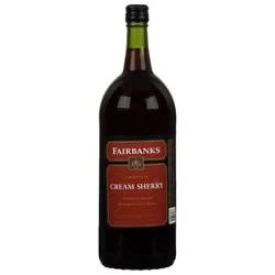 Fairbanks Cellars Cream Sherry California Wine 1.5 l