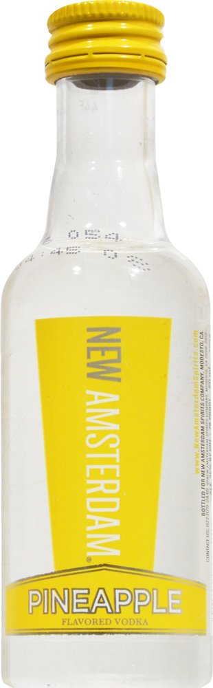 slide 2 of 2, New Amsterdam Pineapple Vodka, 50 ml