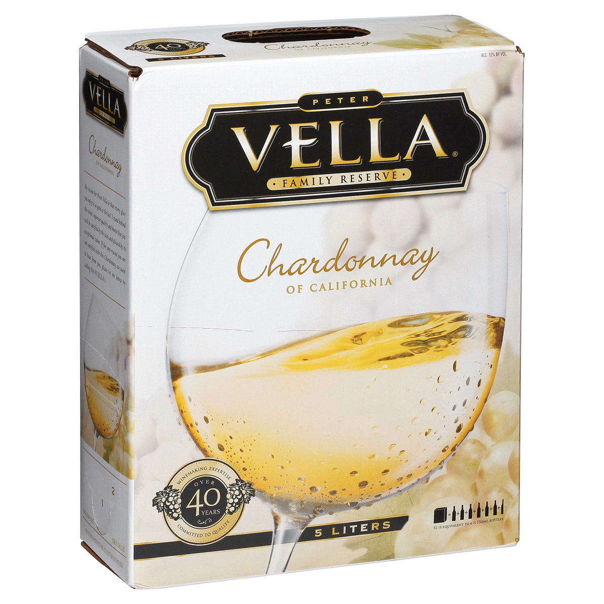 slide 2 of 7, Peter Vella Vineyards Chardonnay Wine, 5 lt, 5 liter