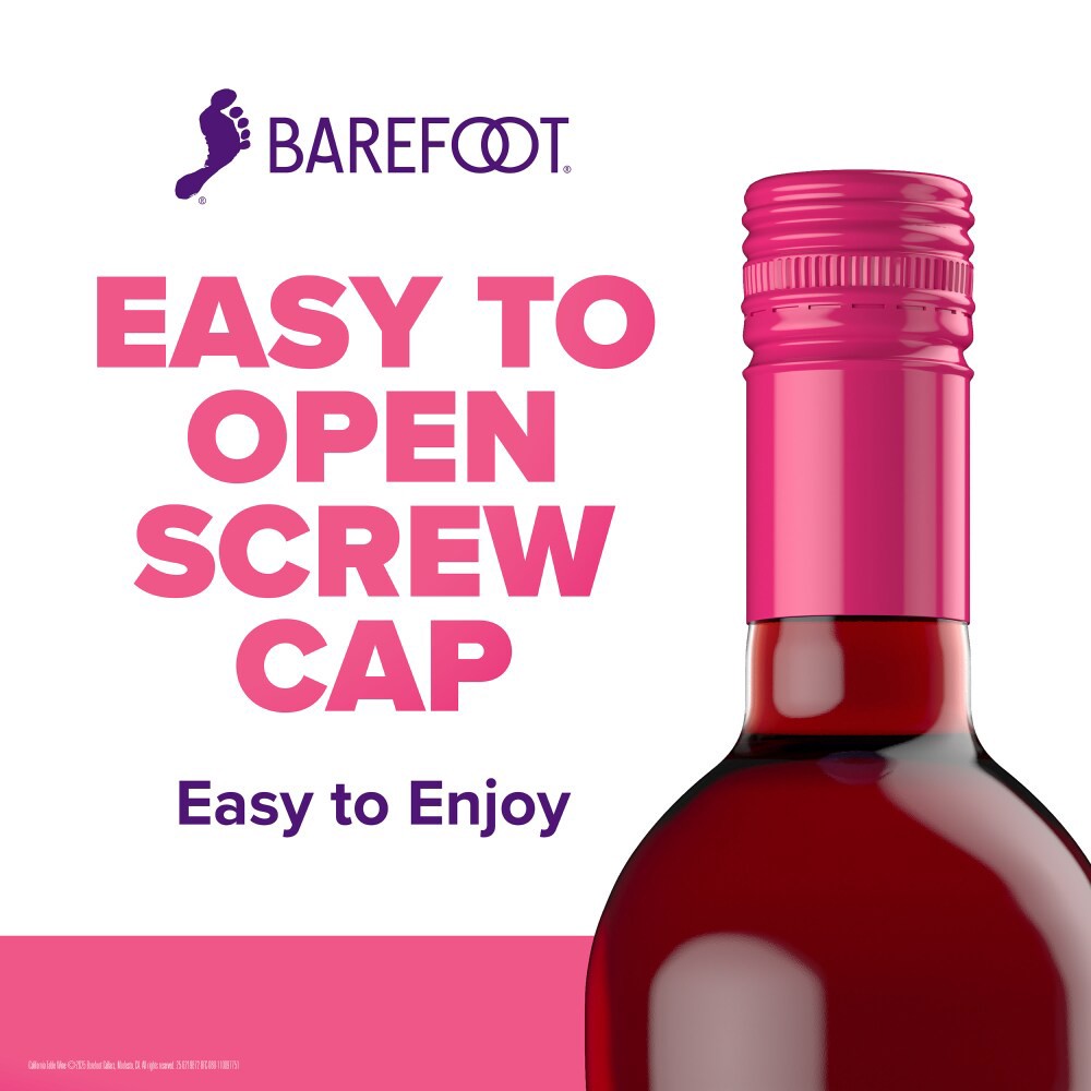slide 4 of 6, Barefoot Fruitscato Strawberry Sweet Wine 750ml, 750 ml
